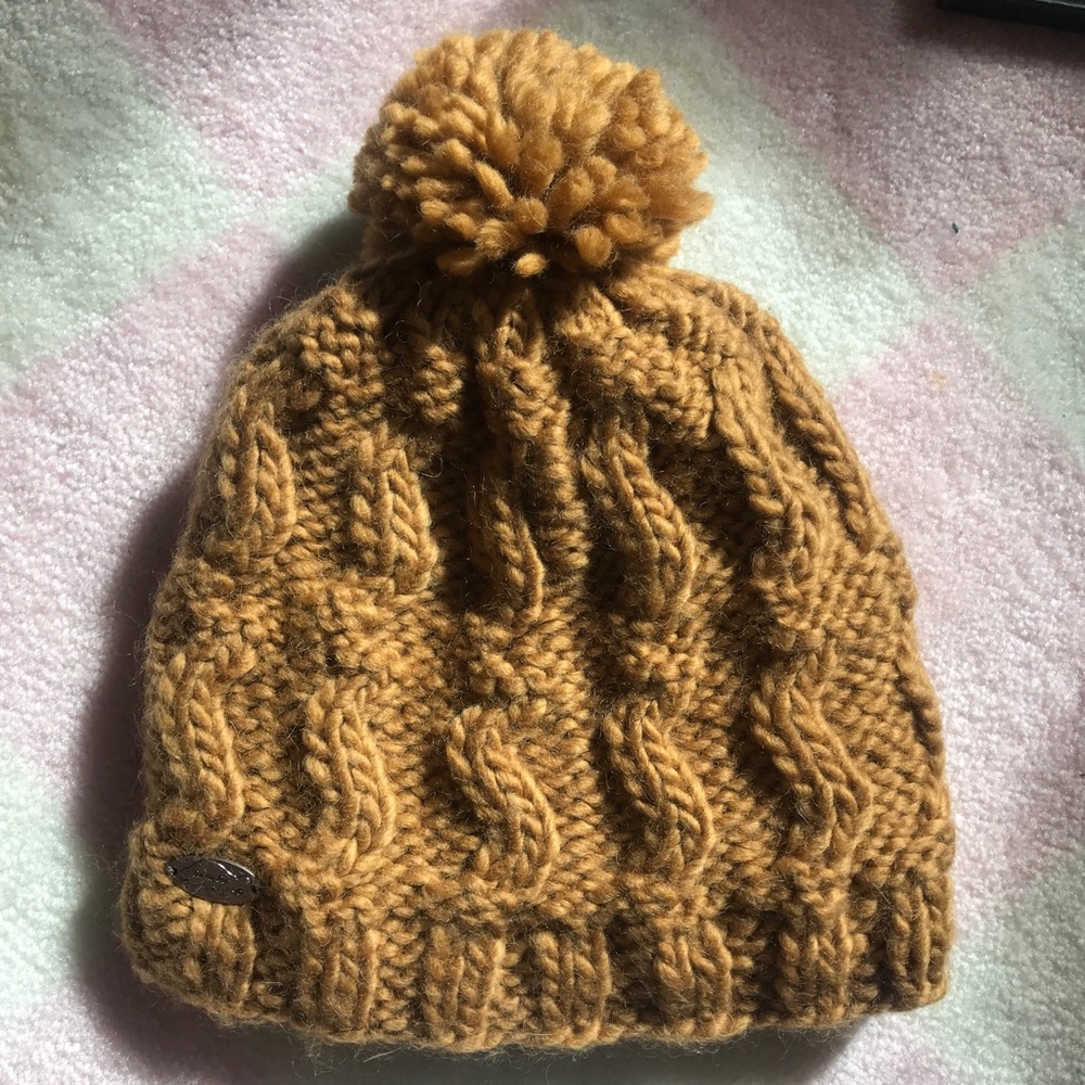 Brown beanie
